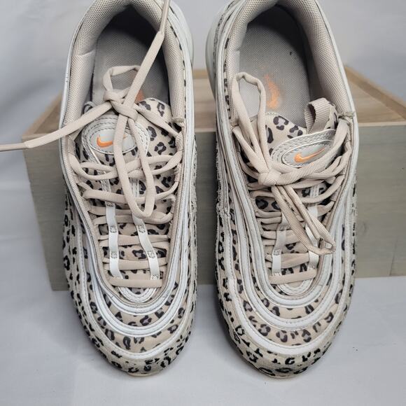 Nike- Women's Air Max 97- Desert Sand- Leopard Print- size 9.5 - Picture 6 of 8